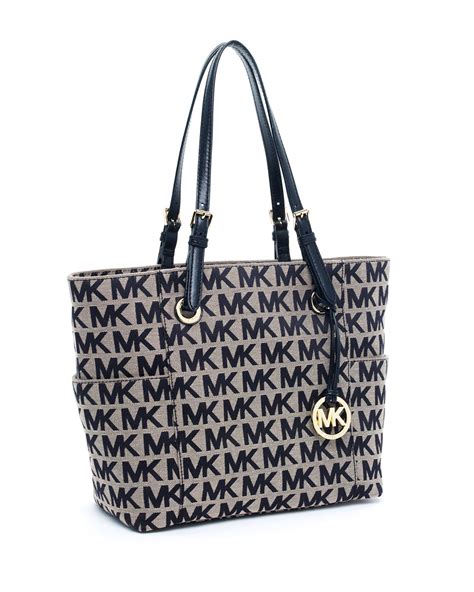 used Michael Kors tote Black and Gray 